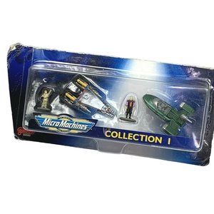 Vintage Micro Machines Star Wars Galoob 1998 Sealed Distressed Package Miniature
